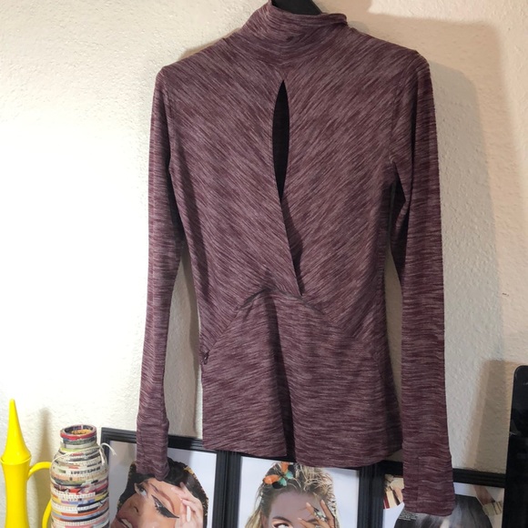 lululemon athletica Tops - Lululemon open back turtleneck top